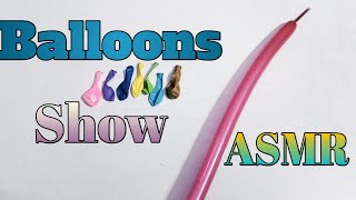 Multi Color Different Balloons Balloons Show Asmr