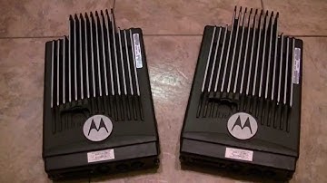 Motorola XTL5000 High-Power 110-Watt Units (380-470mhz), with Remote Interface, Digital P25 (Teaser)