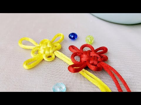 DIY Auspicious Knot Tutorial Classcial Chinese Good Luck Knot