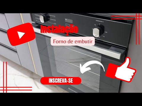 INSTALAÇÃO FORNO DE