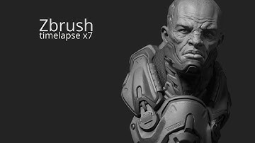 Zbrush Sculpt Timelapse- TONY BUTCHER by Nikolay Demencevich