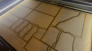 Warhammer 40K 11th Edition Terrain Footprints | Laser Cutting the NEW 2026 Layouts screenshot 1
