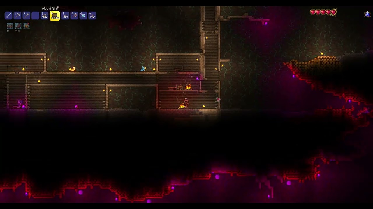 Expanding the base into no mans land | Terraria Journey ASAT [pt 3]