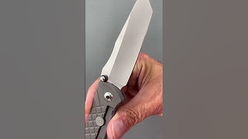 Premium Titanium Frame Lock Knife! #shorts #youtubeshorts