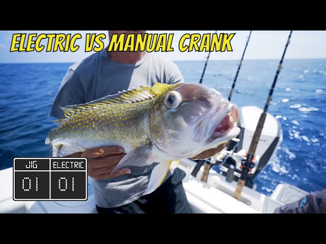 The Shocking Truth: Electric Reel vs Manual Jig for Catching Fish 