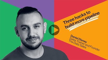 Three hacks to build more pipeline ft. Daniel Disney | How to create a sales pipeline | Freshsales
