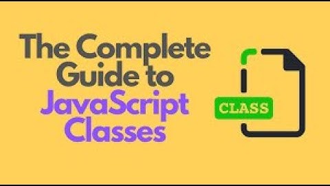 🔴JavaScript Classes Explained: A Beginner