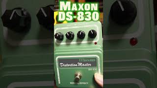 ギター MAXON DS-830 Maxon DS-830 Distortion Master, I love this pedal!!! - YouTube