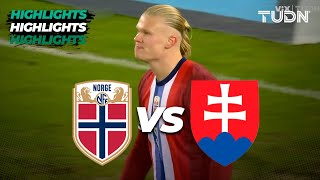 HIGHLIGHTS  Noruega vs Eslovaquia | Amistoso Internacional | TUDN