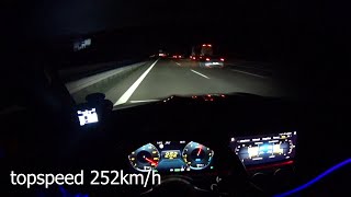 2021 Mercedes-Benz E300de - 0-252km/h | Autobahn | Zeiten messen | POV