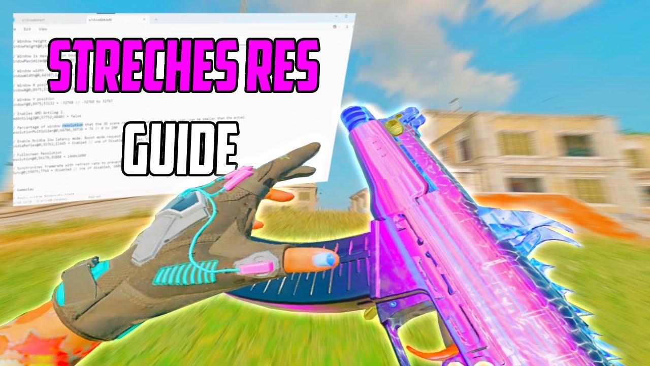 How to Get STRETCHED RESOLUTION on Warzone/Black Ops 6! (No Black-Bars ...