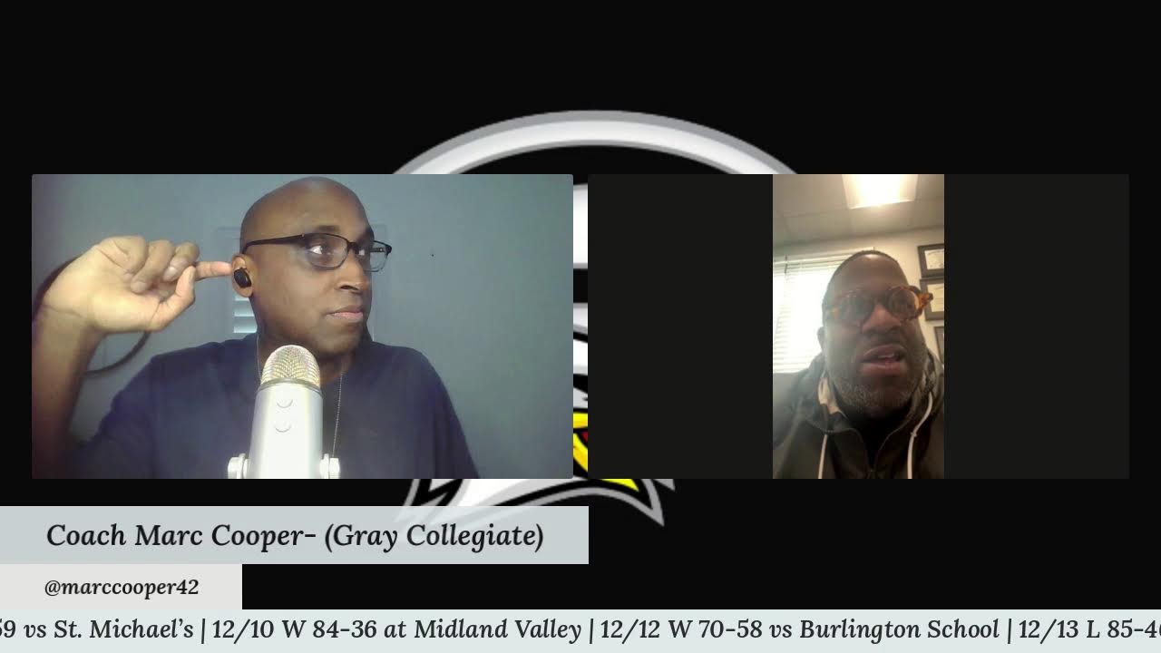 🏆THE PLAYOFF BRACKETS HAVE BEEN SET🏆 ...COACH MARC COOPER (GRAY COLLEGIATE) IS HERE....