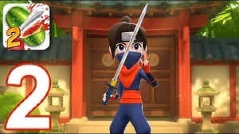 Fruit Ninja: Gameplay Walkthrough Part 2 - Slicing Fruit! (iOS, Android)