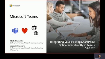 Integrating your existing SharePoint Online Sites directly in Microsoft Teams