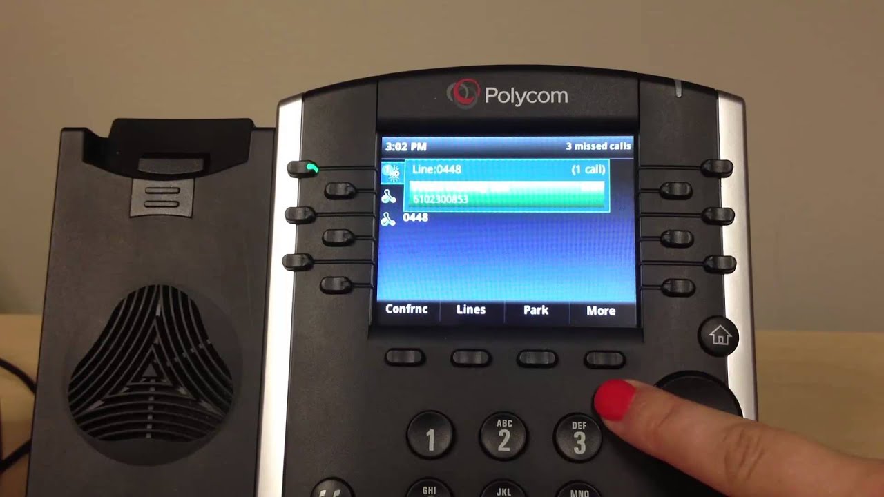 Polycom VVX 400/401 Conference Call | Evolve IP Quick Tip - YouTube