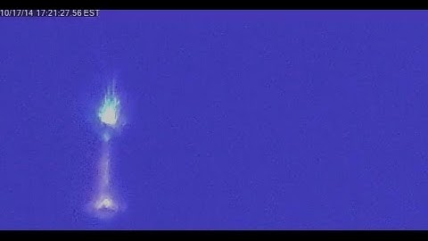 Amazing self-luminous morphing anomaly, full spotter view 10/17/14 5:20pm-5:39pm EST