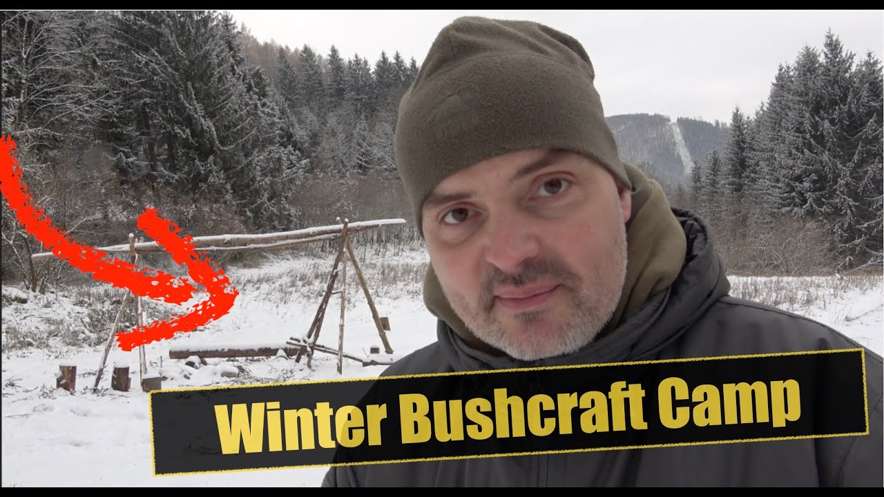 Winter Bushcraft Camp Furs Survival Training Waldurlaub Reini Rossmann Youtube