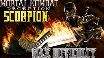 Mortal Kombat : Deception [Scorpion] Arcade Max Difficulty