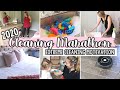 EXTREME CLEANING MARATHON 2020 // 1.5+ HOURS OF CLEANING MOTIVATION | Jessica Elle