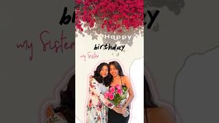 Sister Birthday Template | Happy Birthday Sister Reels | Birthday Girl Shorts Video | Happy Birthday