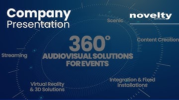 Novelty Spain - Connect and Impact at events with Audiovisual Technical Production!