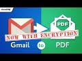 *NOW WITH ENCRYPTION* Save your emails as PDF (email to pdf converter)