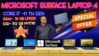 Microsoft Surface Laptop 4 – Powerful 🔥 Core i7 Performance | Touchscreen Laptop💻
