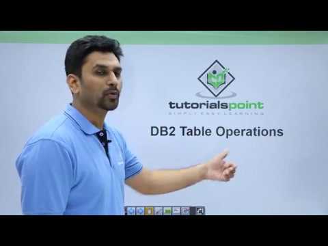 DB2 - Table Operations