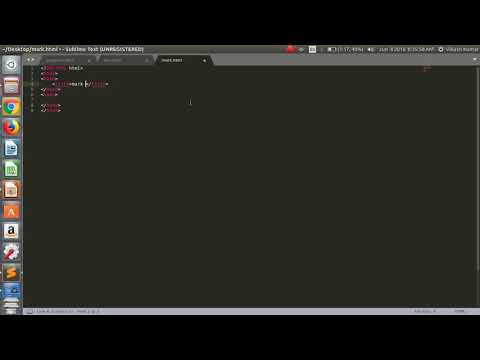 HTML5:// Lecture-14 MARK TAG uses & implementations