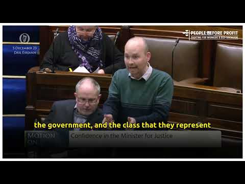 No Confidence in this right-wing Government! - 5.12.23 [Paul Murphy TD]