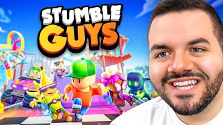 🔴LIVE - COURAGE PLAYS STUMBLE GUYS FOR THE FIRST TIME! !stumbleguys #ad