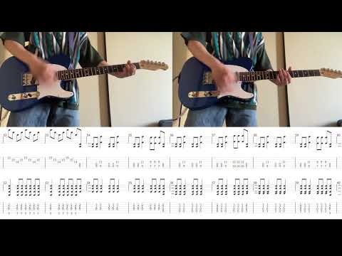 ELLEGARDEN スターフィッシュ ギター 弾いてみた TAB譜付