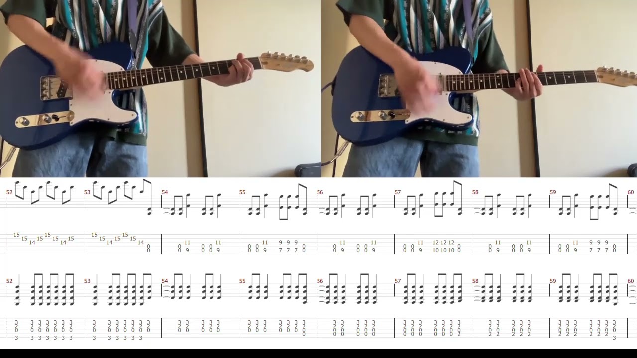 ELLEGARDEN スターフィッシュ ギター 弾いてみた TAB譜付