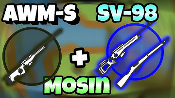 AWM-S + SV-98 + Mosin in ONE Game! 😱 ΙΙ Surviv.io - Pro gameplay