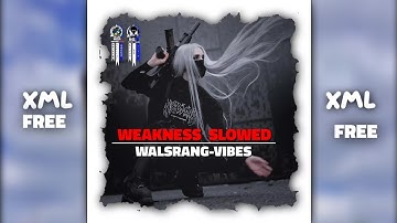 𝗪𝗲𝗮𝗸𝗻𝗲𝘀𝘀 𝗦𝗹𝗼𝘄𝗲𝗱😍||𝗘𝗻𝗴𝗹𝗶𝘀𝗵 𝗦𝗼𝗻𝗴💥||𝗫𝗺𝗹 𝗙𝗶𝗹𝗲 𝗢𝗻 𝗧𝗵𝗲 𝗗𝗲𝘀𝗰𝗿𝗶𝗽𝘁𝗶𝗼𝗻 𝗕𝗼𝘅🔰🔖📥