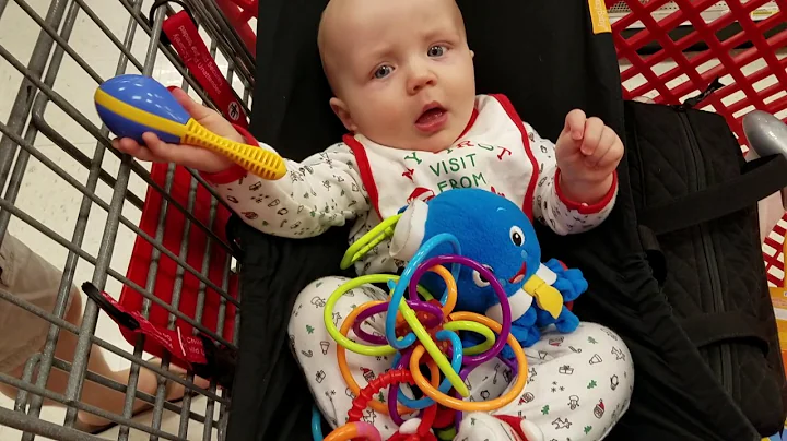 Découvrez l'incroyable banc de shopping pour bébé!