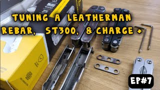 🛠 Tuning Leatherman Multitools Rebar, ST300, & Charge + (Multitool Modding #7)