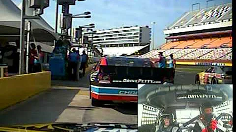 Alice Winn Nascar Ride at Charlotte Motor Speedway...