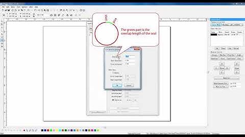 LaserCAD 11 How to set cutting parameters