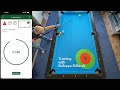 Bullseye Billiards Training Session Follow Shot 39