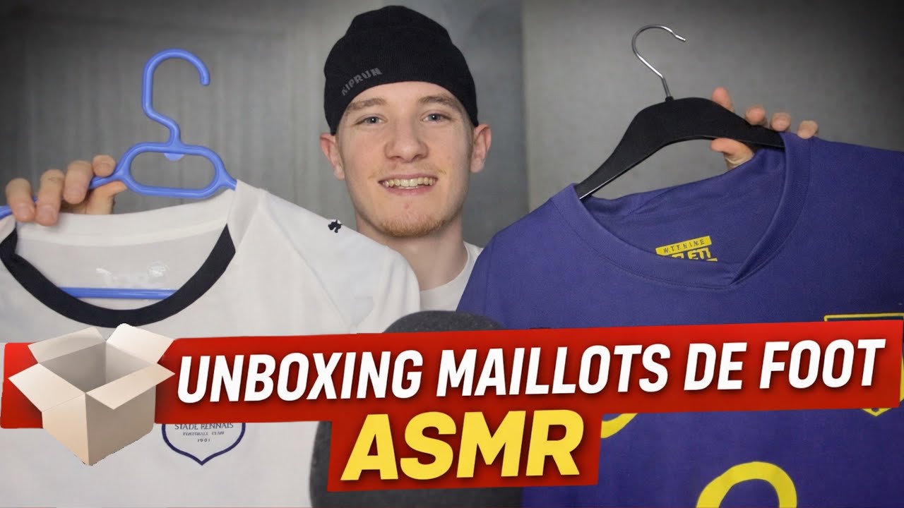 ASMR - Unboxing Maillots de Foot #10 (du très lourd) 👕⚽️