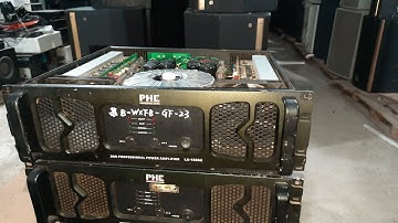 Đẩy 1200W và 1500W chạy mạch Class TD chuyên full đôi sub kép cho các bác sự kiện.