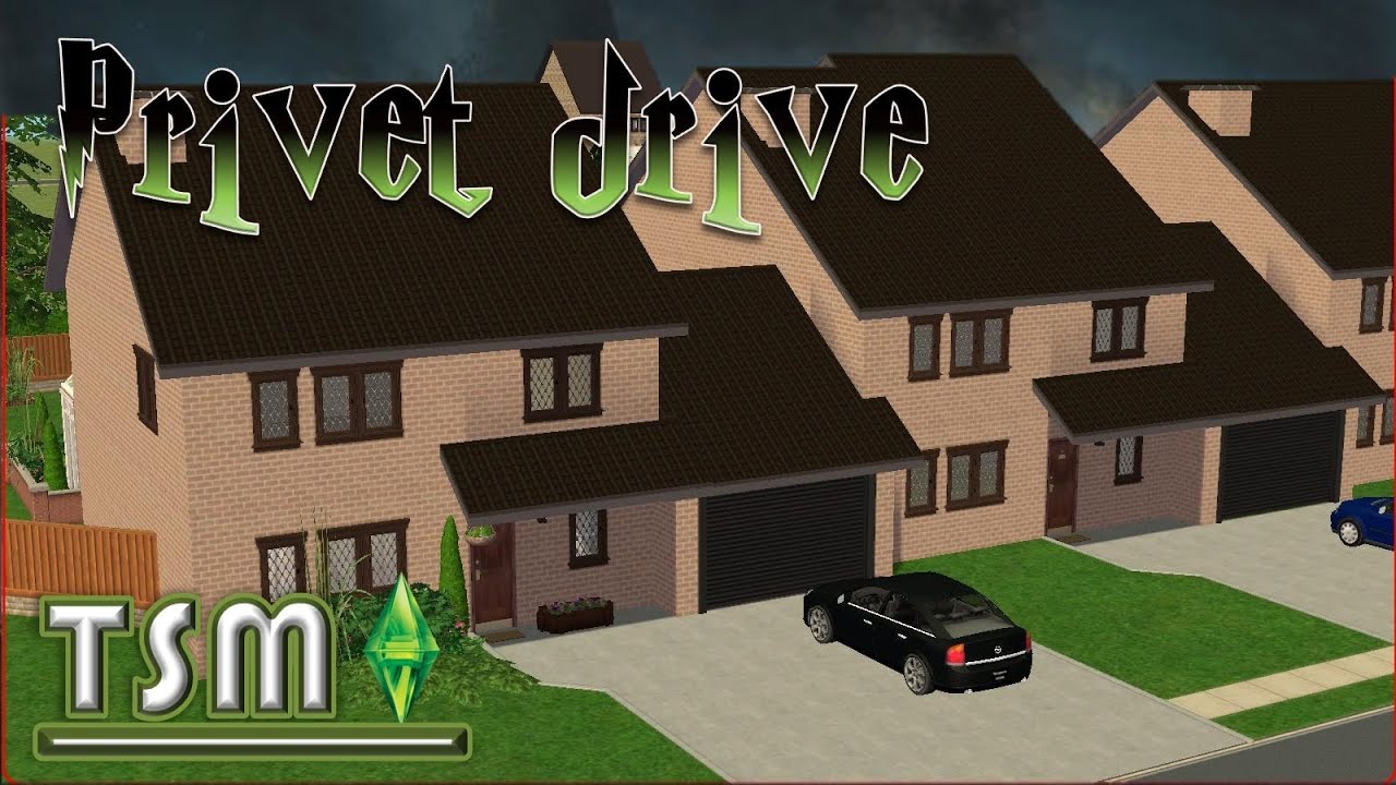 The Sims 2 "HP 4 Privet drive" House by TSM YouTube