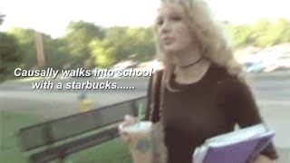 teenager taylor swift being the main character for almost 2 minutes