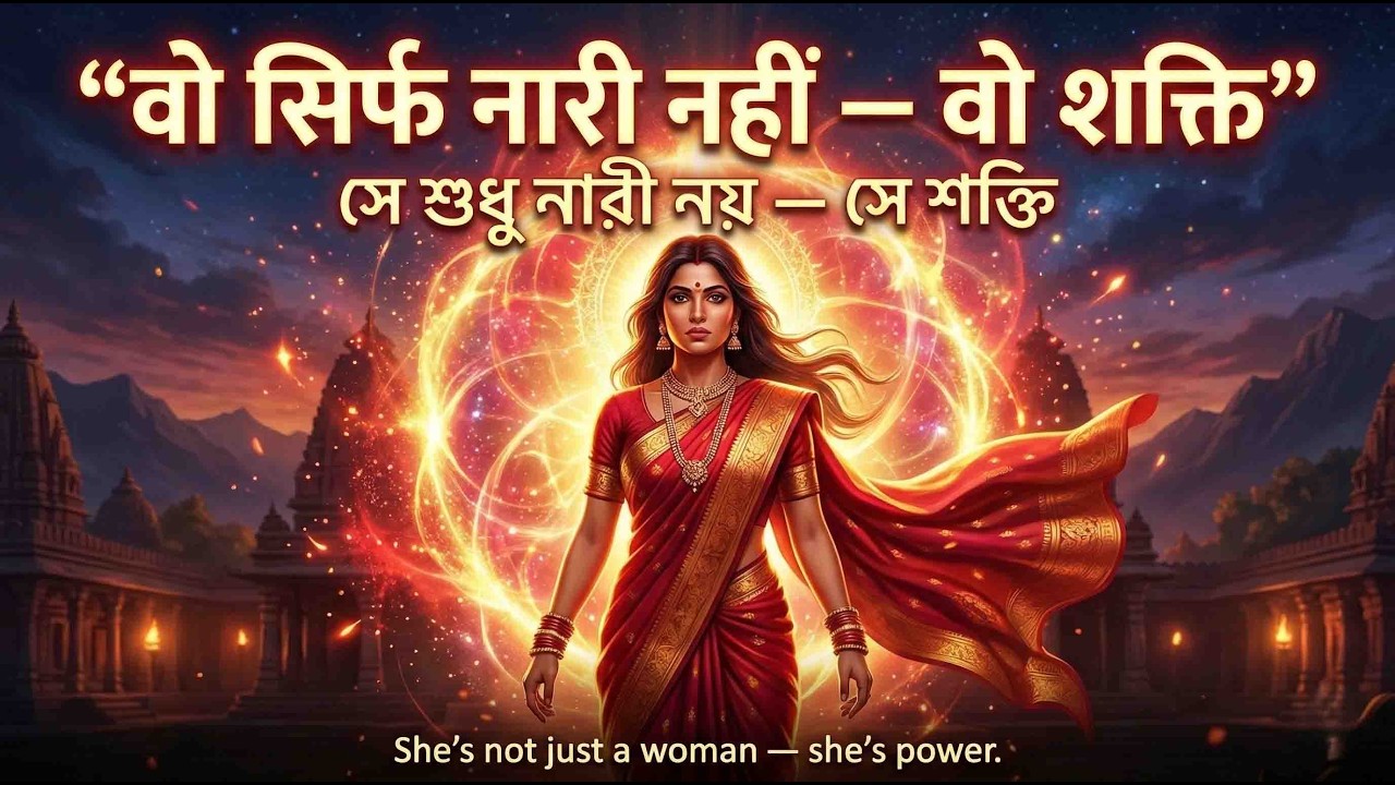 वो सिर्फ नारी नहीं — वो शक्ति 🔥 | Women's Day Special Song | Nari Shakti Inspirational Hindi Song