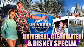 🔥 MEGA 3-STOP FLORIDA DAY! Universal Thrills, Clearwater Dolphins & Disney Resort Secrets! 🇺🇸 