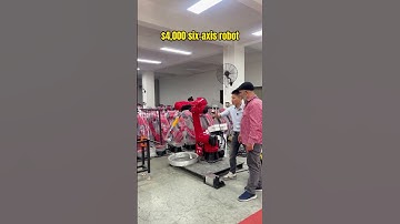 Industrial robot.#spraying #automobile #palletizing #stacking #factory #automated #Industrial #robot