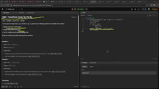 Famous Leetcode easy problem 3467. Transform Array by Parity | devops python practice Net Worth