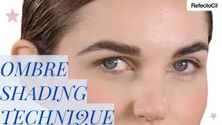 OMBRE Shading Technique - RefectoCil Intense Brow[n]s Professional Kit