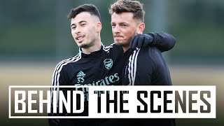 Martinelli on fire, squad recovery session | Behind the scenes at Arsenal training centre